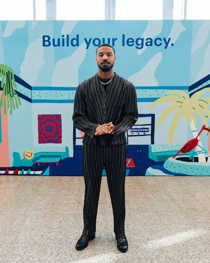 Michael B. Jordan sponsor of the Invesco QQQ Legacy Classic for HBCU student-athletes.